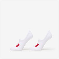 Low Cut Label Socks 2-Pack White
