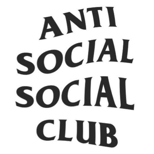 Fioletowy sneakersy i buty Anti Social Social Club